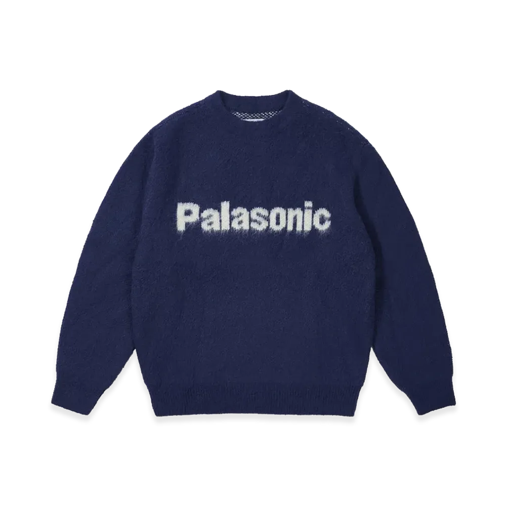 PALACE Palasonic Knit Crew "Deep Sea Blue"