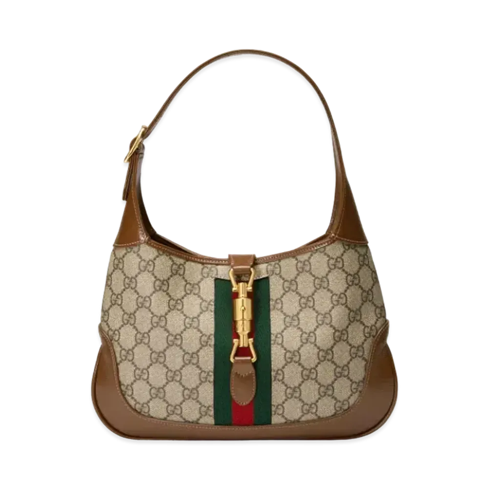 GUCCI Jackie 1961 Small Shoulder Bag "GG Supreme Canvas"