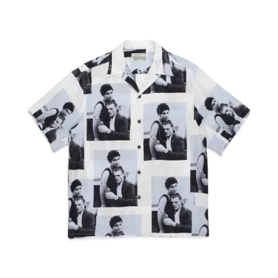 WACKO MARIA CHET BAKER / HAWAIIAN SHIRT #2 "White Purple"