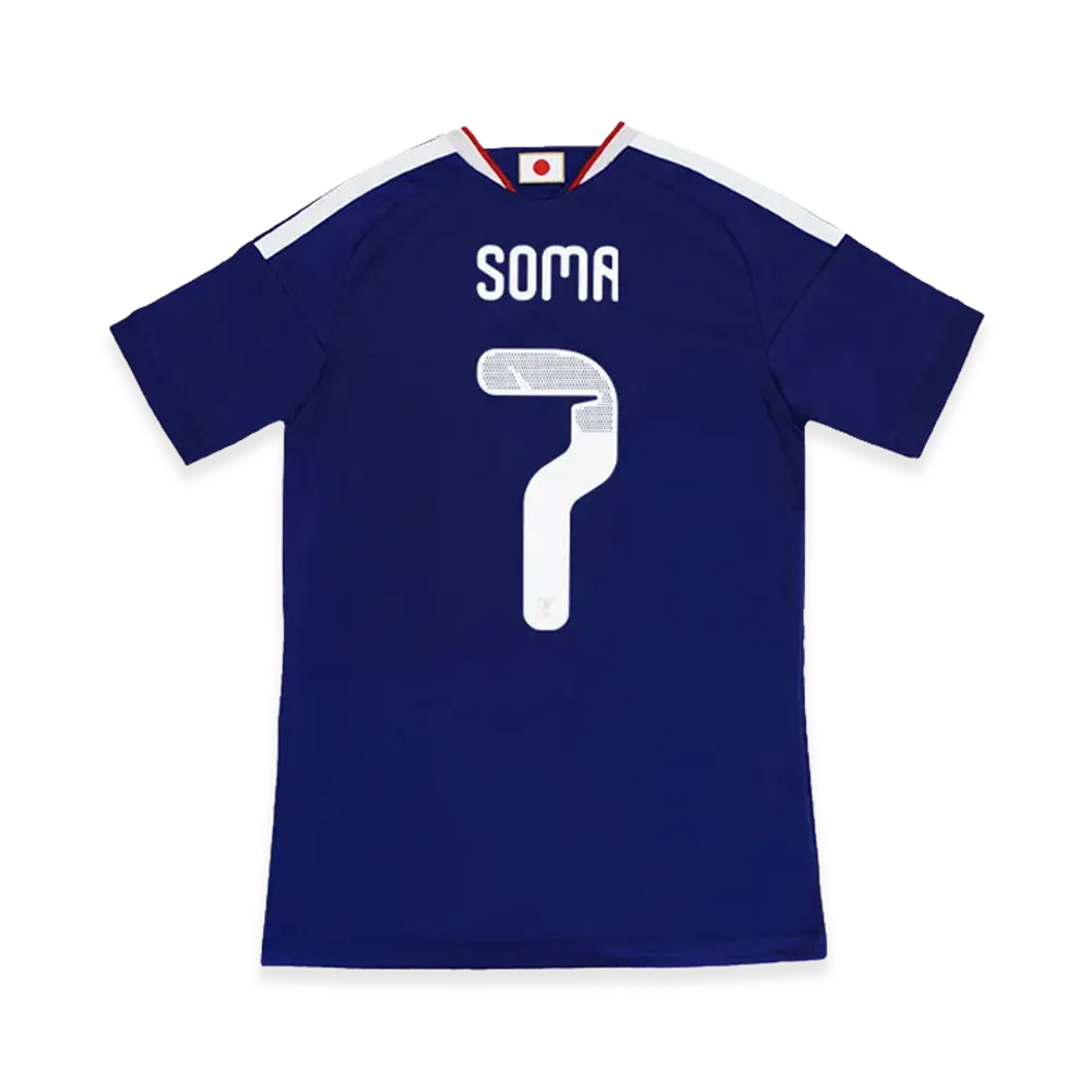 アディダス サッカー 日本代表 2026 ホーム レプリカ ユニフォーム #7 相馬勇紀 "ジャパンブルー/アッシュブルー"
