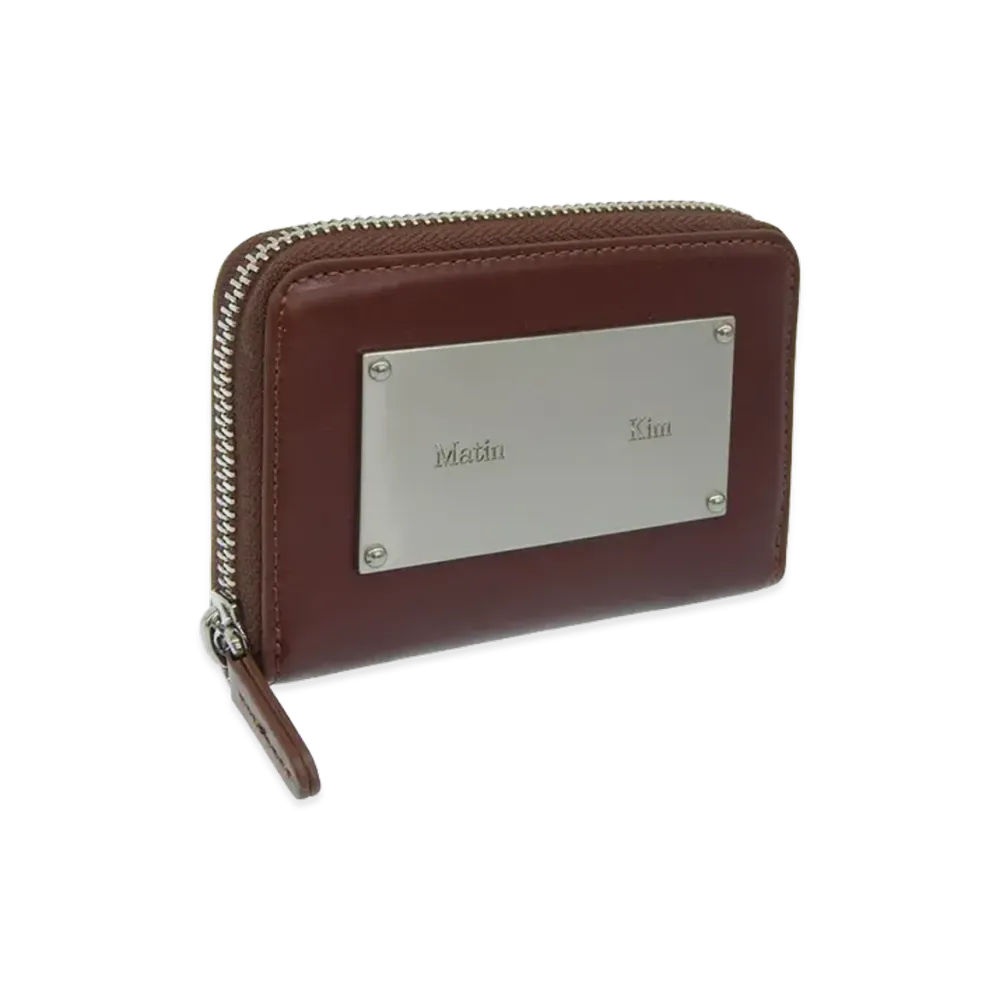 Matin Kim Vintage Compact Wallet "Brown"