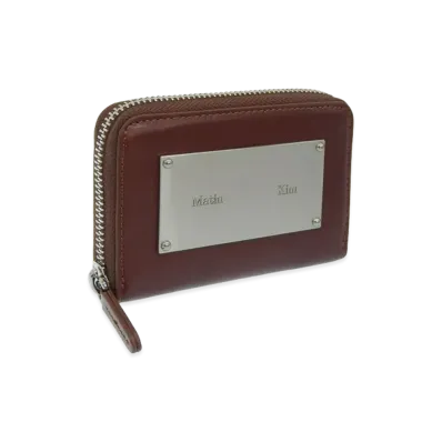 Matin Kim Vintage Compact Wallet "Brown"