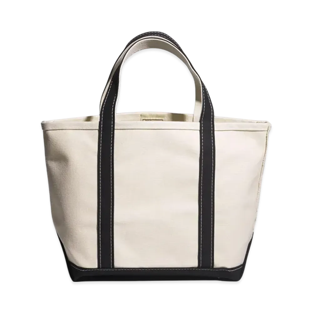 L.L.Bean Boat and Tote Bag Medium Made in USA "Black"