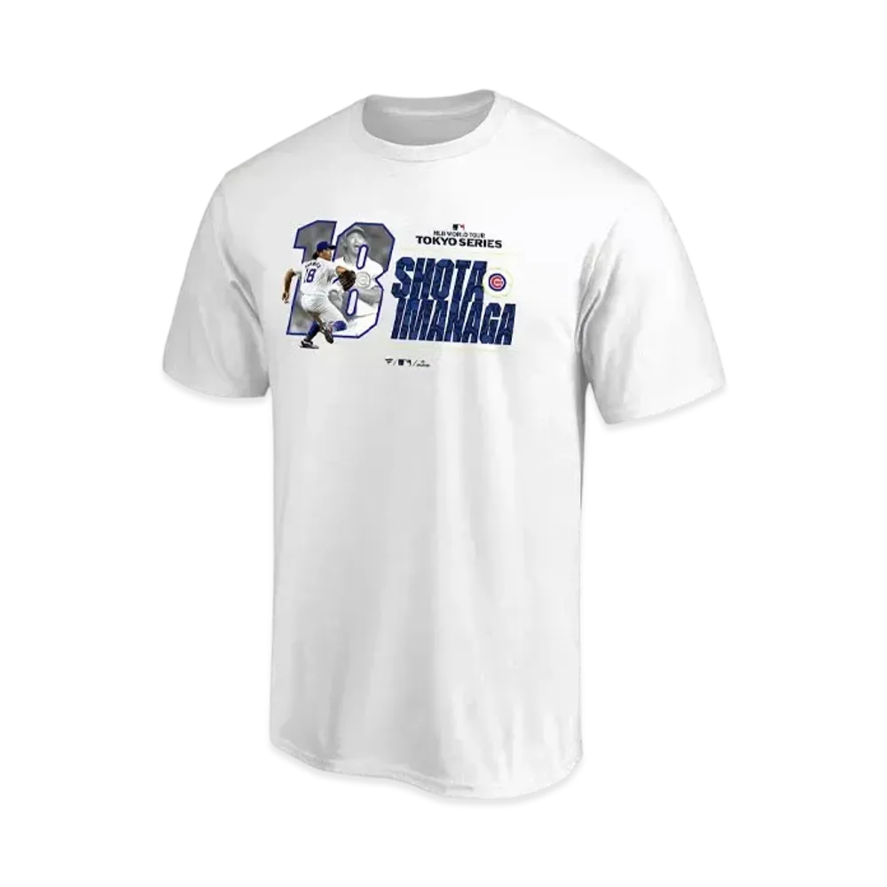 MLB Fanatics Cubs Shota Imanaga MLB Tokyo Series Opening Game T-shirt Kids "White"