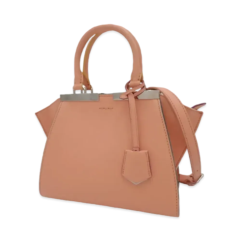 FENDI 3Jours Leather 2WAY Bag "Pink"