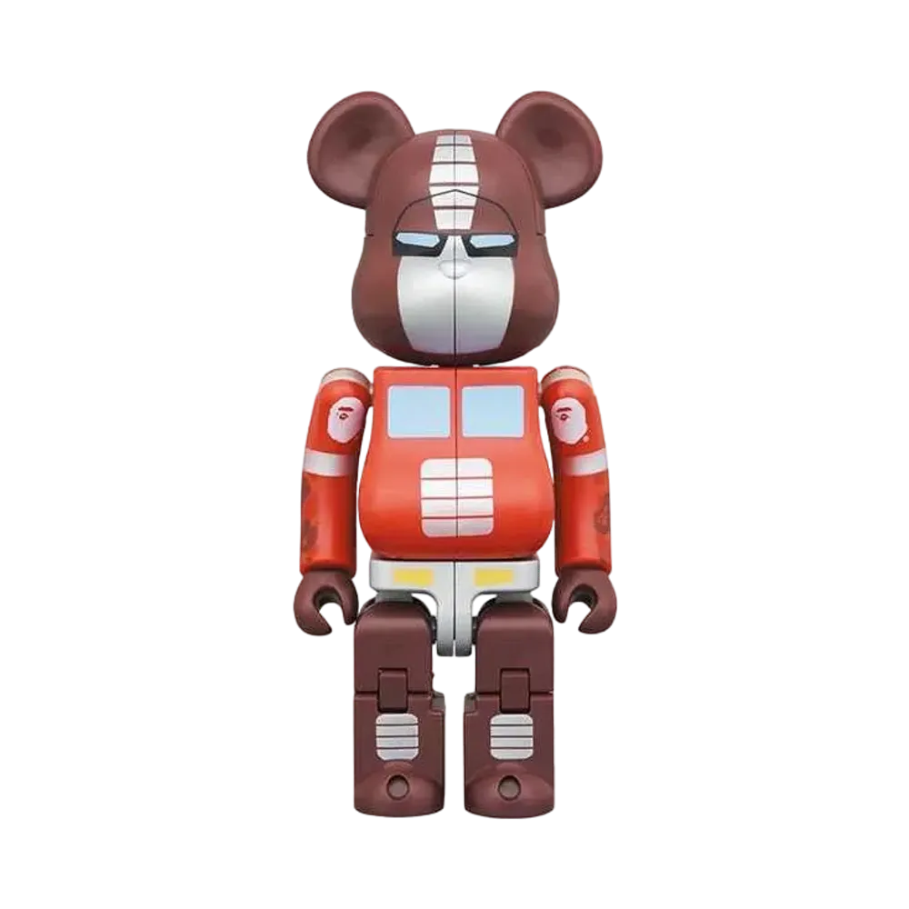 Bearbrick × TRANSFORMERS OPTIMUS PRIME BAPE(R) RED