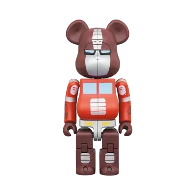 Bearbrick × TRANSFORMERS OPTIMUS PRIME BAPE(R) RED
