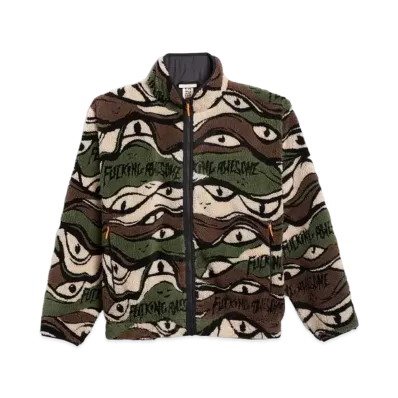 ADIDAS FA SHERPA TRUCK JACKET "Camo"