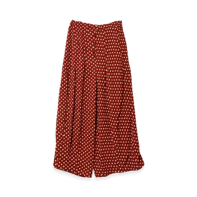 NEEDLES H.D. Baggy Pant Double Weave JACQ "Red/Heart"
