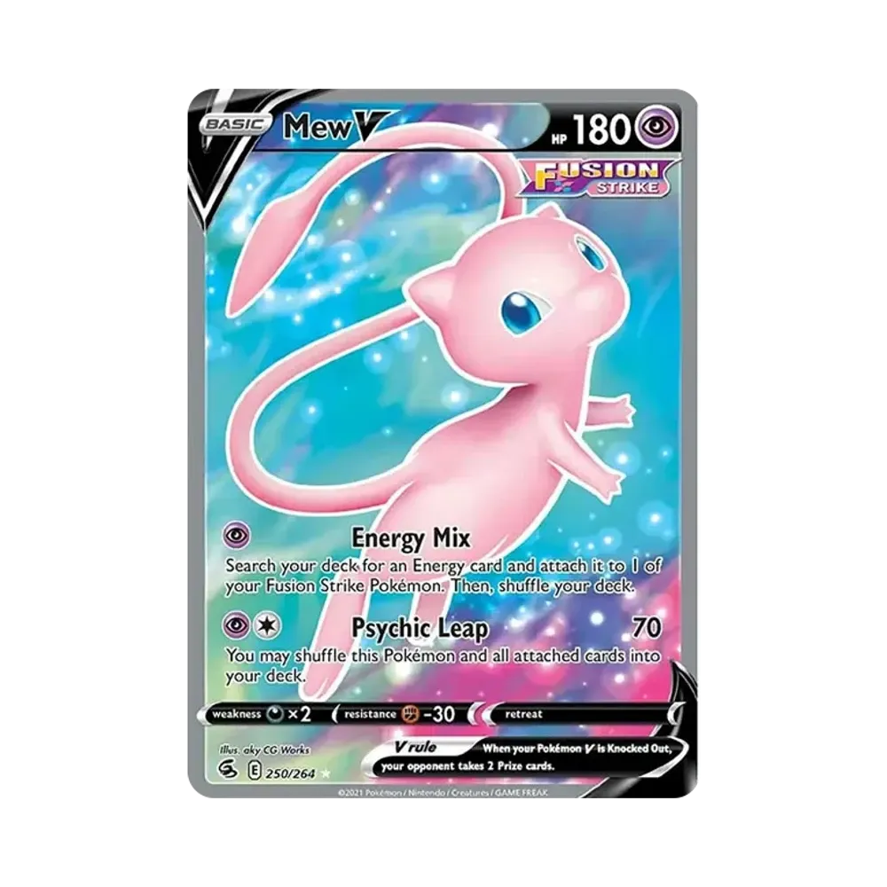 ミュウV SR[S8 105/100](拡張パック「フュージョンアーツ」)通販・買取
