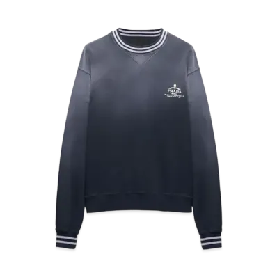 PRADA Men's Cotton Sweatshirt "Navy"