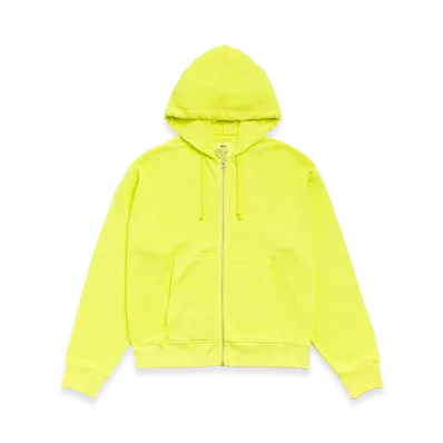 Stussy Lightweight Thermal Hoodie "Lime"