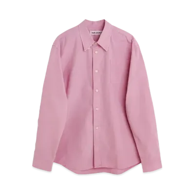 OUR LEGACY Beyond BD Shirt Organic Poplin "Duchess Pink"