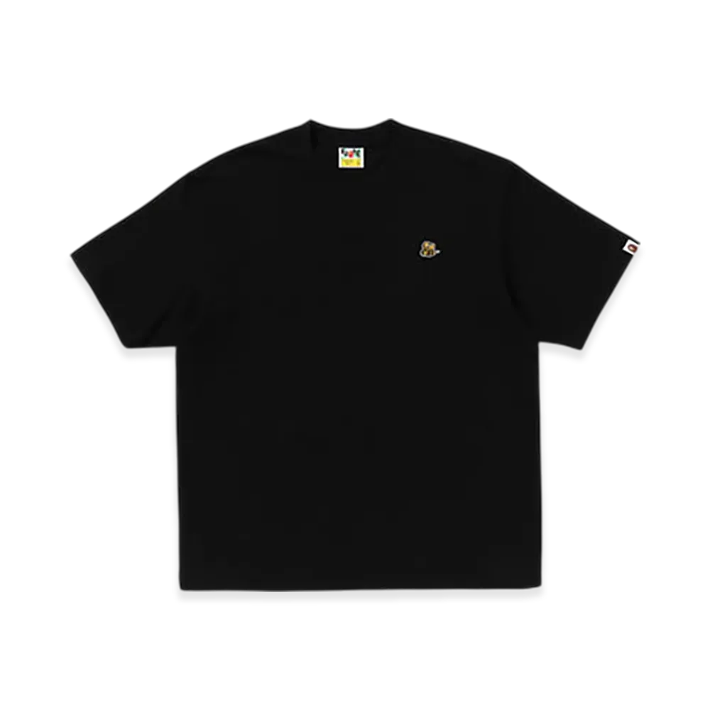 A BATHING APE Bape Bee One Point Relaxed Fit Tee "Black"