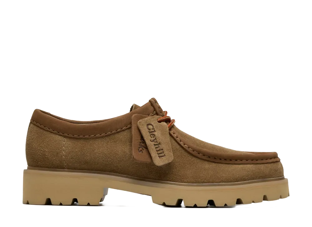 Clarks Cleyhill Seam "Dark Sand Suede"