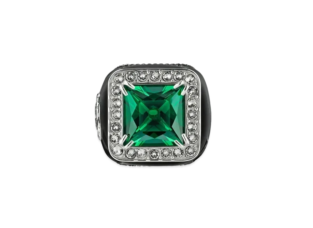 GUCCI Gemstone and Crystal Ring