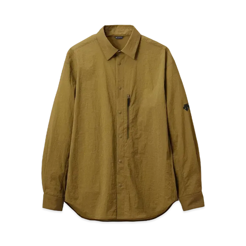 DESCENTE ALLTERRAIN 81 Tech L/S Shirt "Coyote Brown"