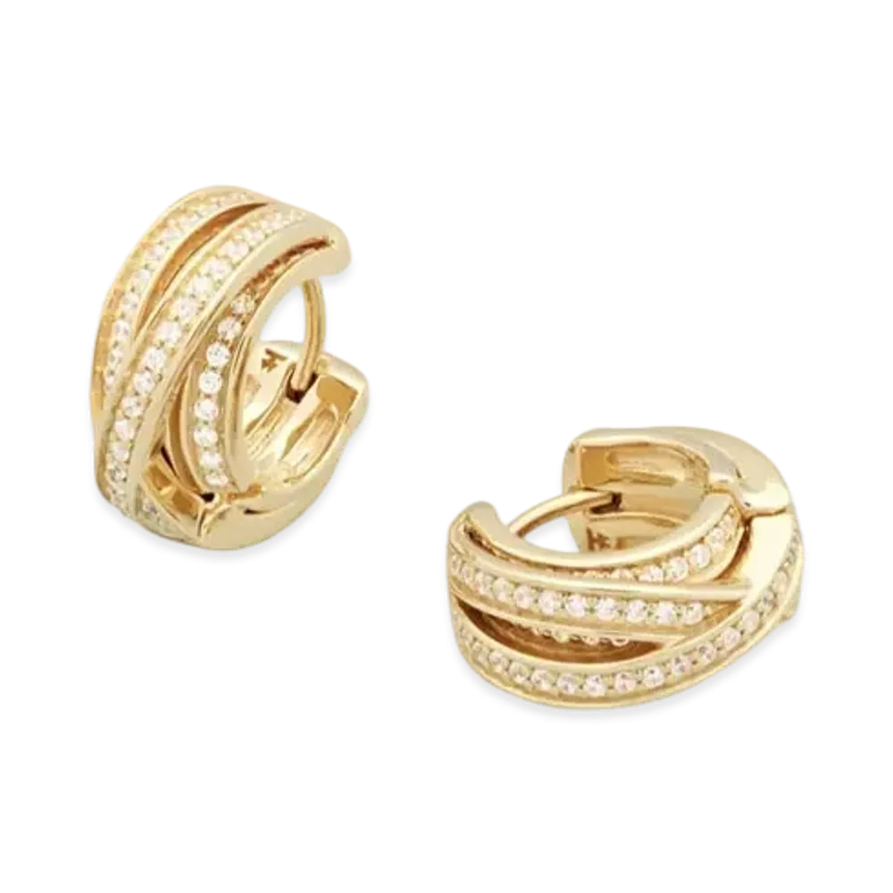 TOMWOOD Orb Huggies "Gold"