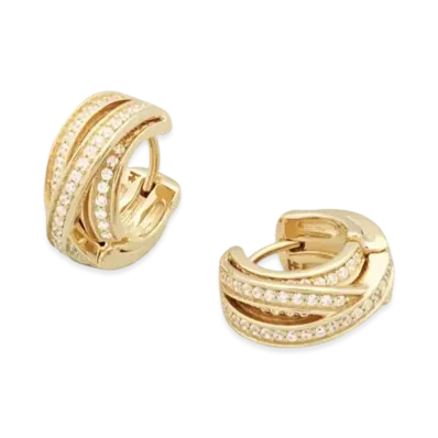 TOMWOOD Orb Huggies "Gold"