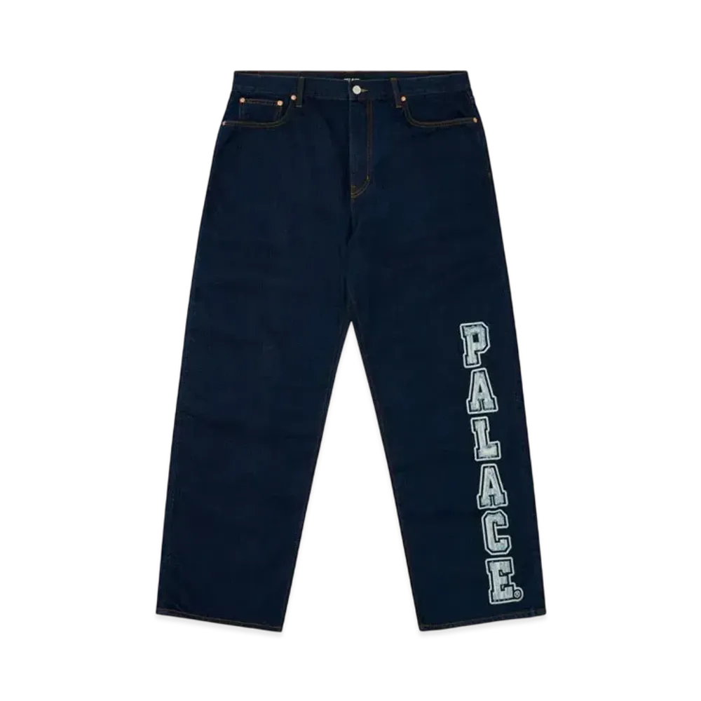 PALACE P90 College Stress Baggy Jean "Indigo Wash"