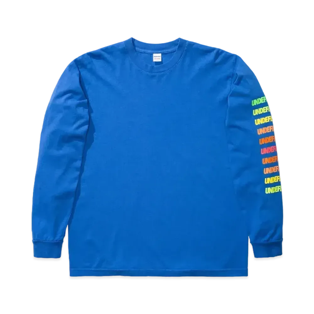 UNDEFEATED GRADIENT L/S TEE - 80088 "Blue"