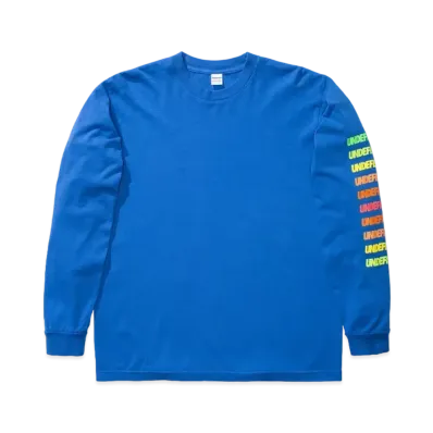 UNDEFEATED GRADIENT L/S TEE - 80088 "Blue"
