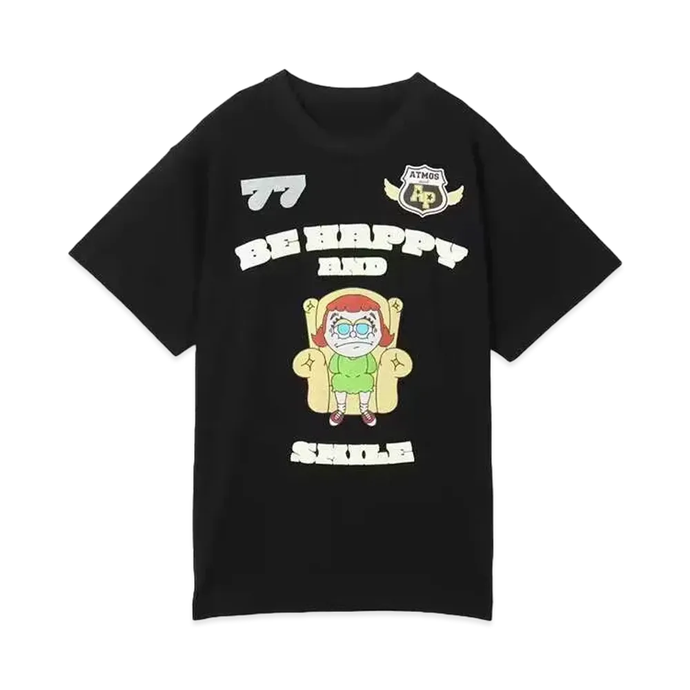 atmos pink x Lili Grumpy T-Shirt "Black"