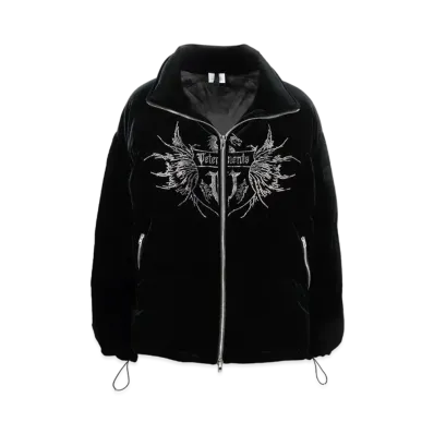 VETEMENTS X Juicy Couture Visual Down Jacket "Black"