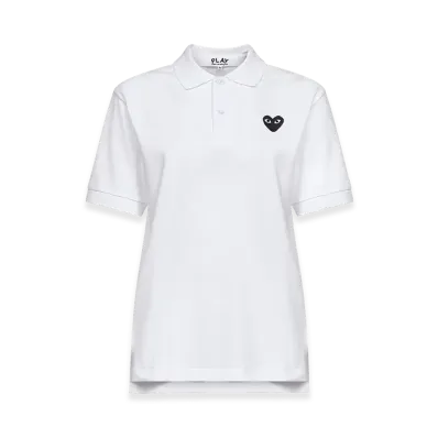 PLAY COMME des GARCONS Women's Polo Shirt "White"