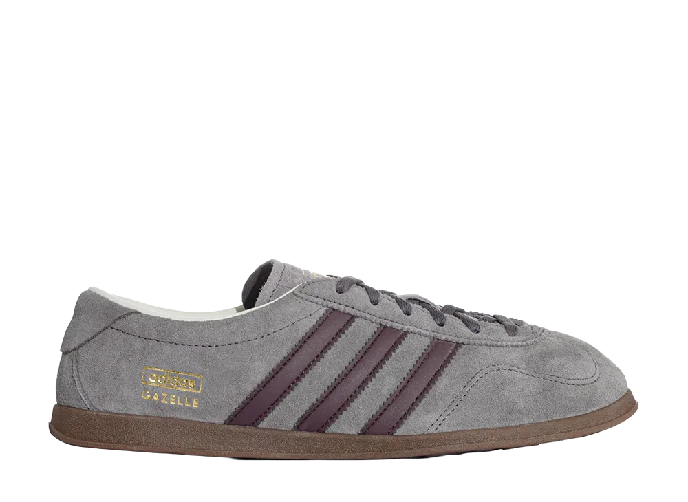 アディダス ウィメンズ ガゼル ロー プロ "グレーファイブ/ナイトレッド" (エミ エクスクルーシブ)