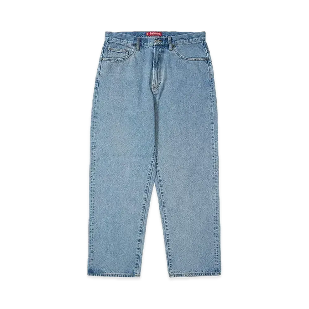 Supreme Baggy Jean "Washed Indigo" (25SS)