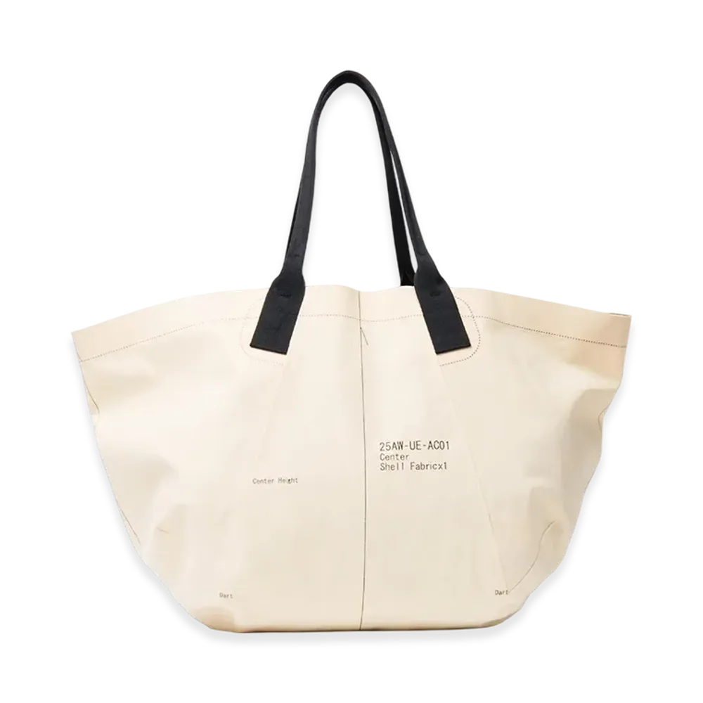 uniform experiment Map-Out Tote Bag "Ivory"