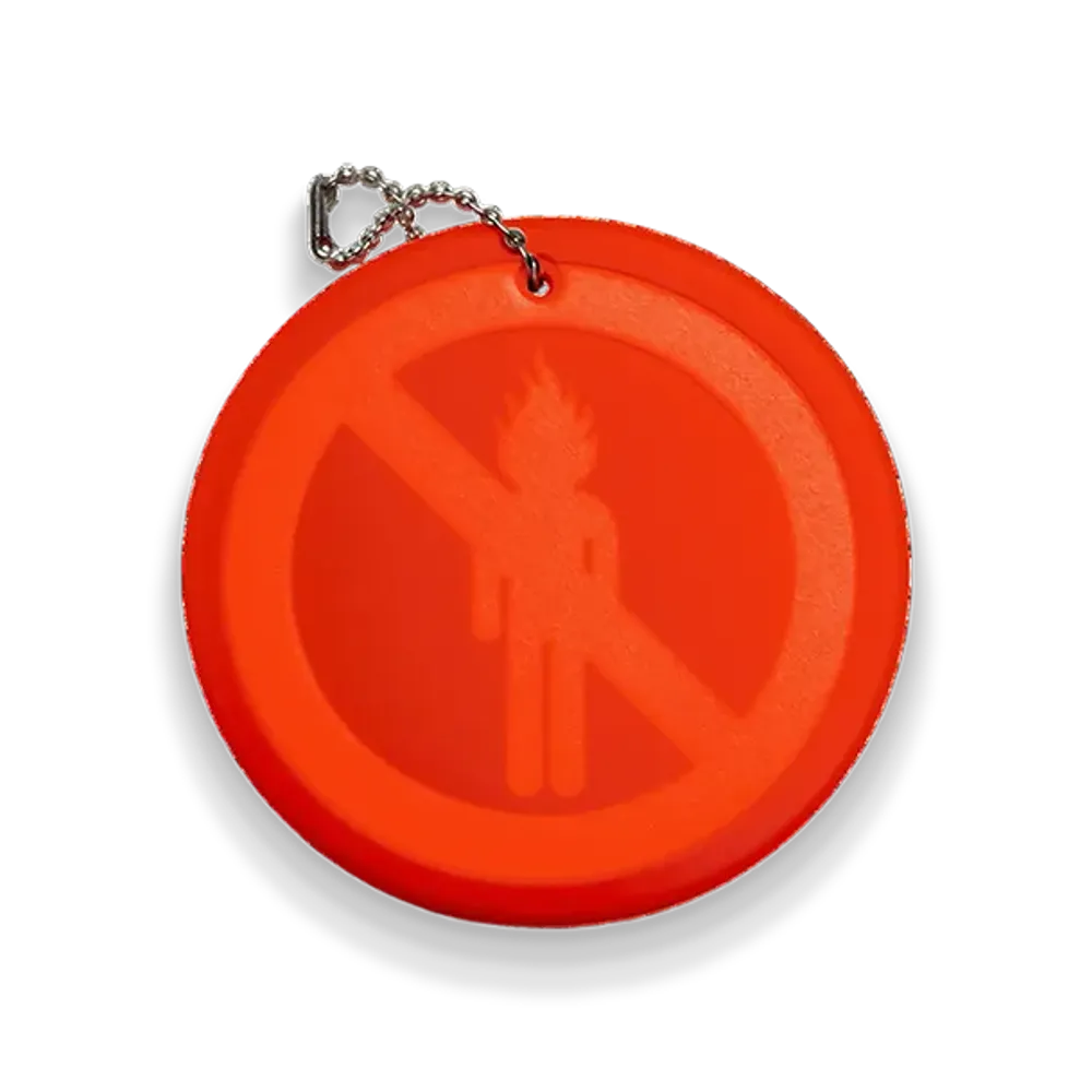 Travis Scott Cactus Jack x RODEO 10 Years Floating Keychain "Red"