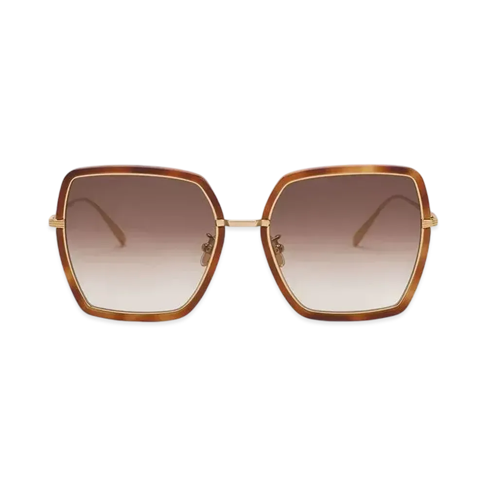 CHARLES & KEITH Oversized Square Butterfly Sunglasses "T.Shell"