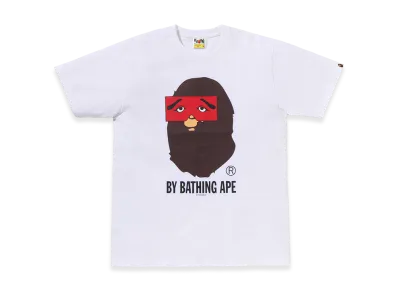 A BATHING APE x NIWAKASENPEI Bape Store One Fukuoka Bldg. By Bathing Ape Tee "White"