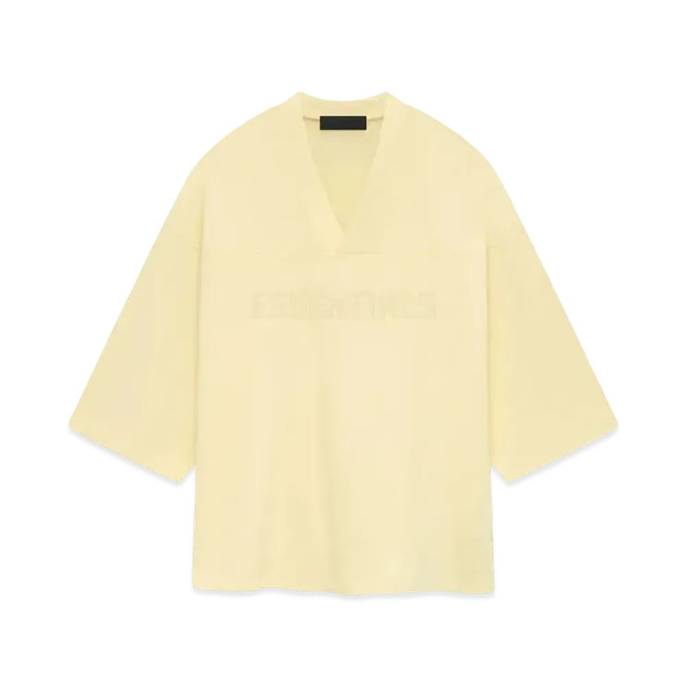 FEAR OF GOD ESSENTIALS Football Tee "Garden Yellow"