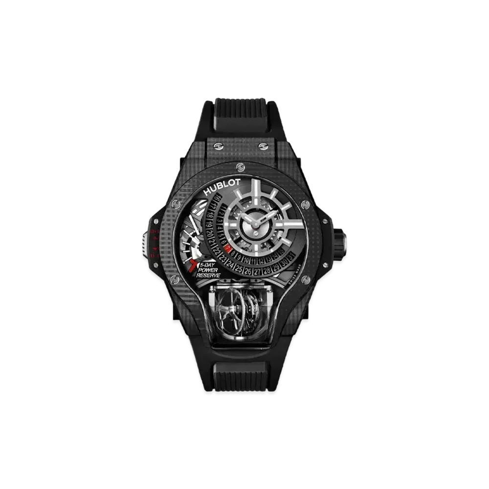 HUBLOT MP MP-09 Tourbillon Bi-Axis 3D Carbon 49mm