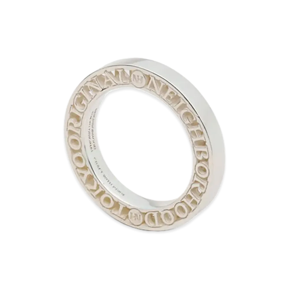 NEIGHBORHOOD Silver Ring "Silver"
