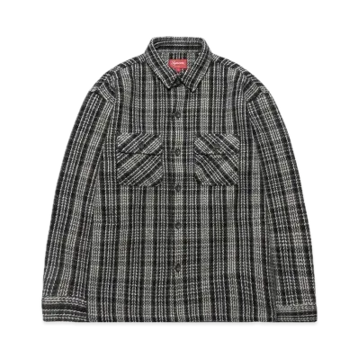 Supreme Heavy Flannel Shirt "Black"