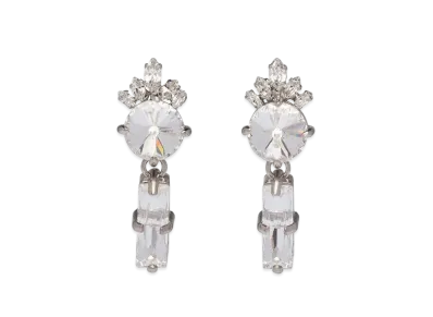 MIU MIU Crystal Jewel Earrings "Crystal"