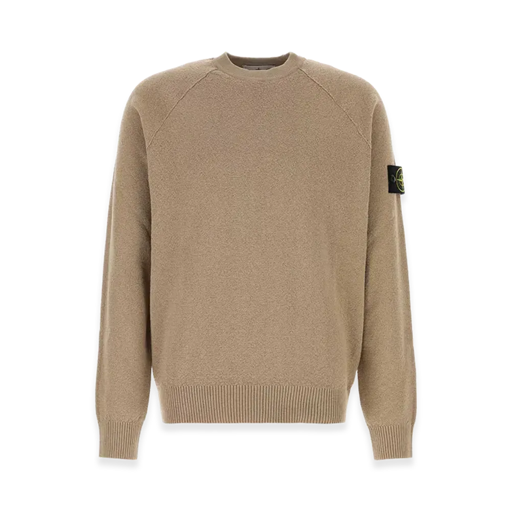 Stone Island Cotton Sweater "Cappuccino/Beige"