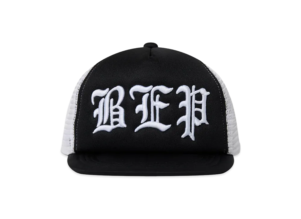 BlackEyePatch 3 Letter OE Mesh Cap "Black"