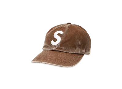Supreme Pigment Coated S Logo 6-Panel "Brown"