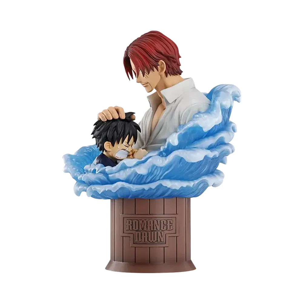 BANDAI "Ichiban Kuji" -One Piece Red-Haired Pirates- Last One Prize Shanks & Luffy Revible Moment