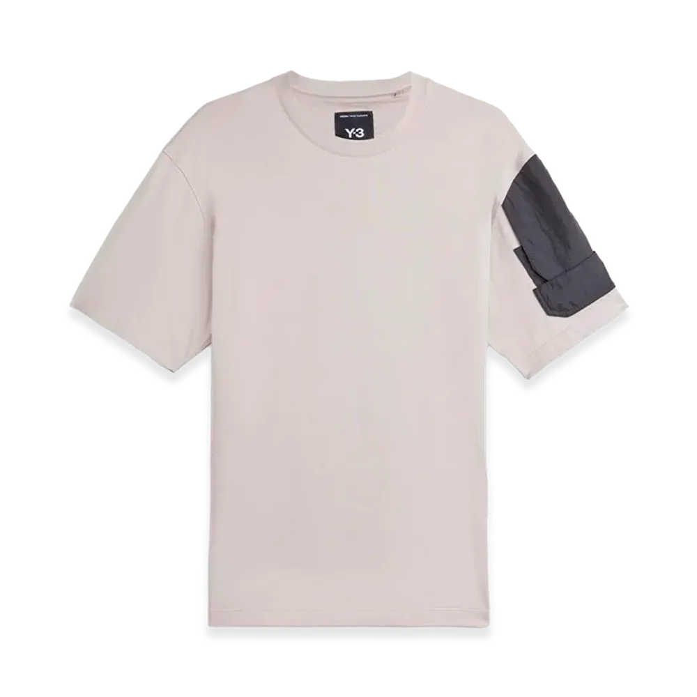Y-3 Utility Short Sleeve Tee "Light Brown"