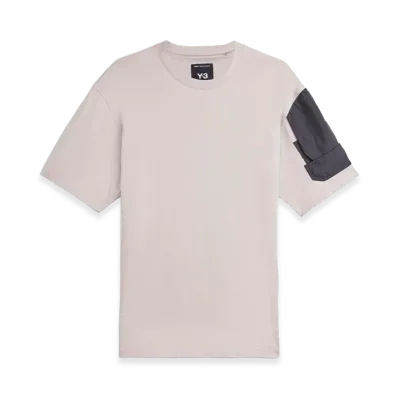 Y-3 Utility Short Sleeve Tee "Light Brown"