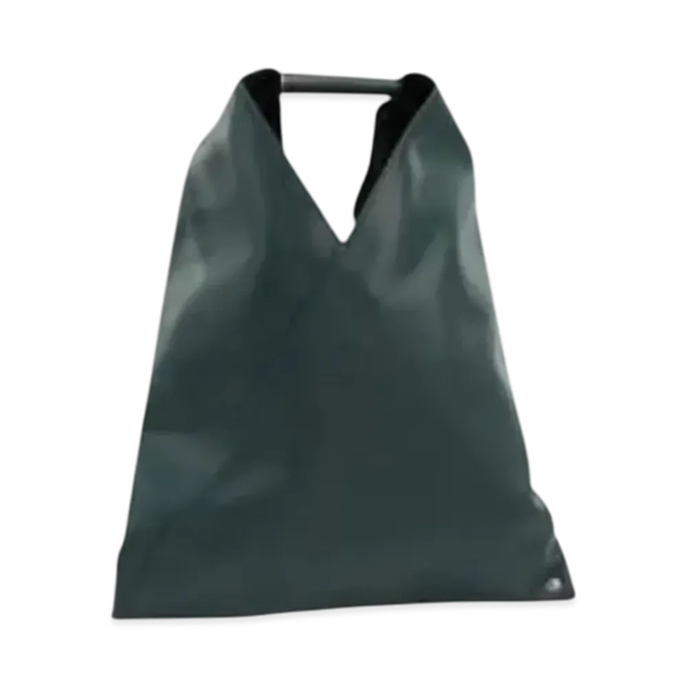 MM6 Maison Margiela Japanese Small In Polyurethane "Green"