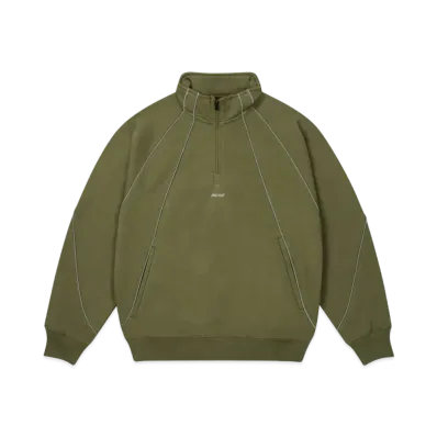 PALACE Reflecto 1/4 Zip "The Deep Green"