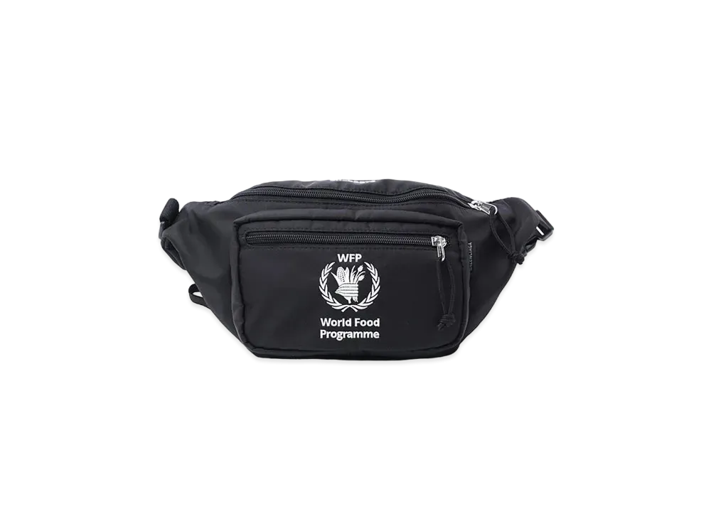 BALENCIAGA Nylon Waist Bag "Black"