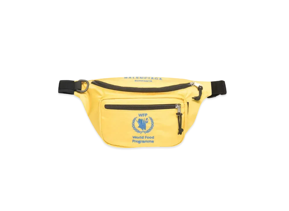 BALENCIAGA Nylon Universal Waist Bag "Yellow"